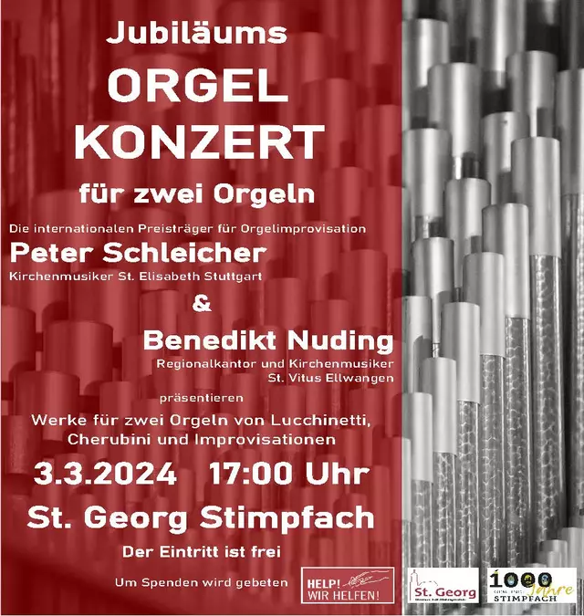 Konzert für 2 Orgeln